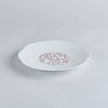 Eiho Porcelain, Arabesque, Red Plate, 19cm