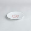 Eiho Porcelain, Arabesque, Red Plate, 15cm