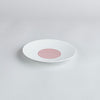 Eiho Porcelain, Seigaiha, Red Plate, 15cm