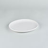 224 Porcelain Uzra Oval Plate M, White, 182 x 160 x 17mm