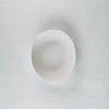 224 Porcelain Uzra Oval Bowl M, White, 150 x 133 x H39.5mm