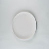 224 Porcelain Uzra Oval Plate M, White, 182 x 160 x 17mm