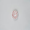 Eiho Porcelain, Arabesque, Red Chopstick Rest