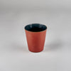 Goblet Conic M, Rust/Dark Blue, 8.5cm x 9.5cm, Design by Anita Le Grelle