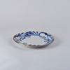 Aizen Gama Indigo Blue 18cm Plate, Scroll Arabesque