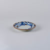 Aizen Gama Indigo Blue 11cm Plate, Scroll Arabesque