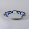 Aizen Gama Indigo Blue 24cm Plate, Floral Pattern