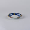 Aizen Gama Indigo Blue 11cm Plate, Floral Pattern