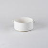 White Glaze Square Soup Bowl, 12.5cm x 15.5cm x  H6cm, 380cc, Design by Kuroki San