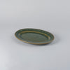 Suiyo Carved Oval S Celadon, 200 x 150 x H15mm