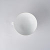 Matte White Soup Bowl with High Feet, 12.4cm x 13.8cm x H7.2cm, 190cc, Design by Kuroki San