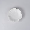 White Glaze Cloud Flower Small Bowl V1, 14cm x 14cm x H2.8cm, Design by Kuroki San