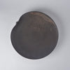 Black Glaze Single-sided 8-inch Plate, 23.9cm x 23.2cm x H3.9cm, Design by Takada San