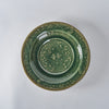 Suiyo Carved pasta plate, celadon, D225 x H40mm