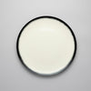 Dinner Plate, 24cm, Dé Off-White/Black VAR 3, Design by Ann Demeulemeester