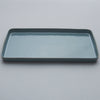 Rectangular Large Plate, Smokey Blue, 37.3cm x 18cm x 2.4cm, Design by Anita Le Grelle